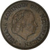 Moneda, Países Bajos, Juliana, 5 Cents, 1977, MBC, Bronce, KM:181