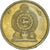 Moeda, Sri Lanka, 5 Rupees, 2002, EF(40-45), Níquel-Latão, KM:148.2