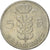 Moneta, Belgia, 5 Francs, 5 Frank, 1969, VF(30-35), Miedź-Nikiel, KM:134.1