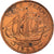 Coin, Great Britain, Elizabeth II, 1/2 Penny, 1965, EF(40-45), Bronze, KM:896