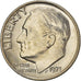 Coin, United States, Roosevelt Dime, Dime, 1971, U.S. Mint, Philadelphia