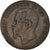 Moneta, Italia, Vittorio Emanuele II, 10 Centesimi, 1862, MB+, Rame, KM:11.2