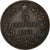 Moneda, Italia, Vittorio Emanuele II, 5 Centesimi, 1861, Milan, MBC, Cobre