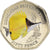 Moneta, British Indian Ocean, Longnose Butterflyfish., 50 Pence, 2021, FDC, FDC