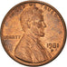 Coin, United States, Lincoln Cent, Cent, 1981, U.S. Mint, Denver, AU(50-53)