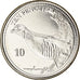 Münze, Gibraltar, Barbary Partridge, 10 Pence, 2020, UNZ, Acier plaqué nickel
