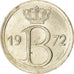 Moeda, Bélgica, 25 Centimes, 1972, Brussels, VF(30-35), Cobre-níquel, KM:153.1