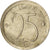 Moneta, Belgia, 25 Centimes, 1974, Brussels, VF(30-35), Miedź-Nikiel, KM:153.1