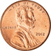 Moeda, Estados Unidos da América, Lincoln Cent, Cent, 2012, U.S. Mint