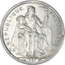 Coin, New Caledonia, Franc, 1991, Paris, EF(40-45), Aluminum, KM:10