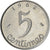 Moneta, Francja, 5 Centimes, 1962