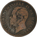 Moneda, Italia, 5 Centesimi, 1861