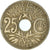 Münze, Frankreich, 25 Centimes, 1922