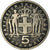 Moneta, Grecia, 5 Drachmai, 1954