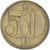 Coin, Czechoslovakia, 50 Haleru, 1978