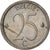 Coin, Belgium, 25 Centimes, 1969