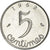 Moneta, Francja, 5 Centimes, 1962