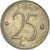 Moneda, Bélgica, 25 Centimes, 1964