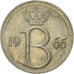 Coin, Belgium, 25 Centimes, 1966