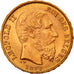 Moneta, Belgio, Leopold II, 20 Francs, 20 Frank, 1875, SPL-, Oro, KM:37