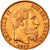 Moneta, Belgio, Leopold II, 20 Francs, 20 Frank, 1877, SPL-, Oro, KM:37