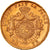 Moneta, Belgio, Leopold II, 20 Francs, 20 Frank, 1877, SPL-, Oro, KM:37