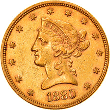 Münze, Vereinigte Staaten, Coronet Head, $10, Eagle, 1880, U.S. Mint