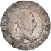 Moneta, Francia, Henri III, 1/2 Franc au col plat, 1588, Saint Lô, BB, Argento