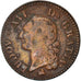 Moneda, Francia, Louis XVI, Sol ou sou, Sol, 1791, Rouen, BC+, Cobre, KM:578.3