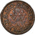 Moneta, Francia, Louis XIII, Denier Tournois, 1617, Paris, BB+, Rame, CGKL:400