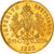 Moneda, Austria, Franz Joseph I, 8 Florins-20 Francs, 1892, Restrike, SC, Oro