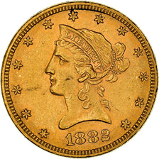 Monnaie, États-Unis, Coronet Head, $10, Eagle, 1882, U.S. Mint, Philadelphie