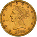 Moeda, Estados Unidos da América, Coronet Head, $10, Eagle, 1882, U.S. Mint