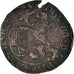 Moneta, Paesi Bassi Spagnoli, BRABANT, Philip IV, Escalin, 1628, Antwerp, BB+