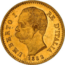 Moneta, Italia, Umberto I, 20 Lire, 1882, Rome, SPL, Oro, KM:21