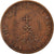 Coin, CHINA, REPUBLIC OF, 10 Cash, 10 Wen, 1912, AU(50-53), Copper, KM:301.1