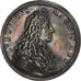 France, Medal, Louis XIV, Construction du Pont Royal, 1685, AU(55-58), Silvered