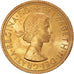 Moneda, Gran Bretaña, Elizabeth II, Sovereign, 1963, SC, Oro, KM:908