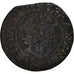 Moneta, Francia, Louis XIII, Double Tournois, 1638, Tours, BB, Rame, CGKL:468