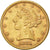 Moneta, Stati Uniti, Coronet Head, $5, Half Eagle, 1881, Philadelphia, BB, Oro