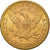 Moeda, Estados Unidos da América, Coronet Head, $5, Half Eagle, 1886, San