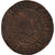 Moneta, Francia, Louis XIII, Double Tournois, 1631, Lyon, MB+, Rame, CGKL:354