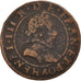 Monnaie, France, Henri III, Double Tournois, Paris, TB+, Cuivre, Sombart:4072