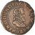 Moneta, Francja, Henri IV, Double Tournois, 1594, Clermont, EF(40-45), Miedź