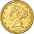 Coin, United States, $5, Half Eagle, 1881, Philadelphia, AU(55-58), Gold, KM:101