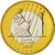 Vaticaan, Medal, 1 E, Essai-Trial Benoit XVI, 2008, UNC-, Bi-Metallic