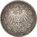 Coin, GERMANY - EMPIRE, 1/2 Mark, 1905, Hambourg, VF(30-35), Silver, KM:17